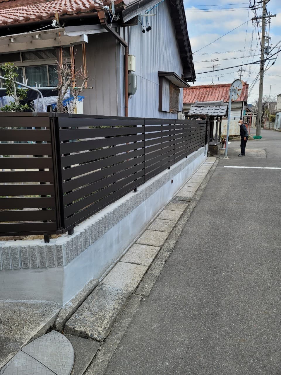 フェンス設置 | 名古屋市北区のエクステリア工事ならイズ美